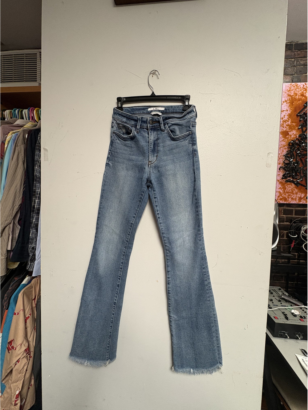 Sam Edelman The Stiletto Boot High Rise Bootcut Jeans Size 26